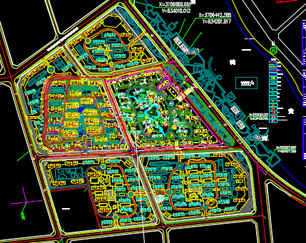 别墅区规划总平面图免费下载 - 建筑规划图 - 土木工程网