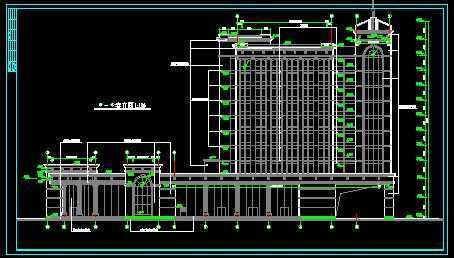 高层银行办公楼施工图设计免费下载 - 工业、农业建筑 - 土木工程网