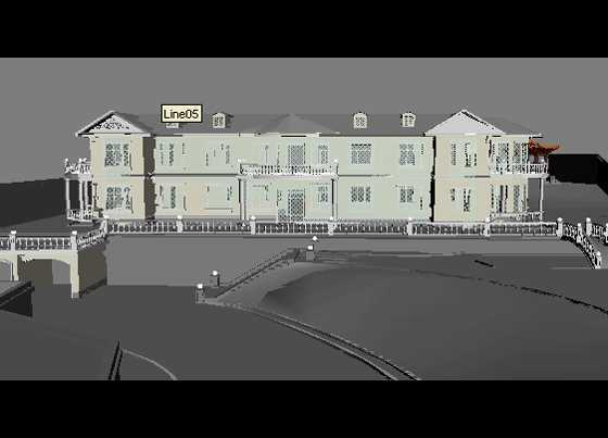 私人别墅3D模型图
