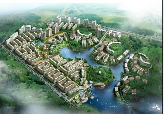 万科广州南海四季花城规划及建筑方案设计免费
