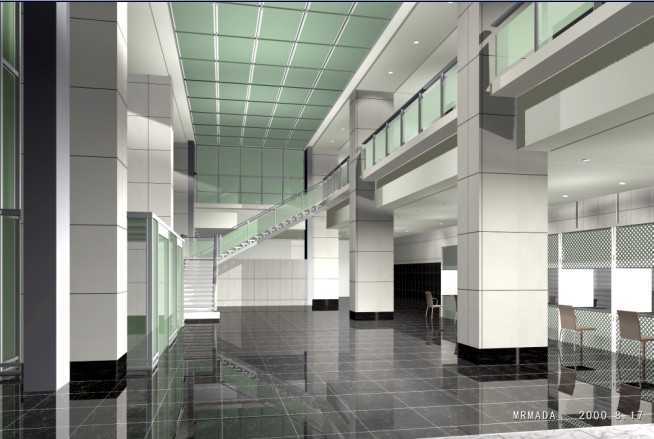 北京国民保险公司室内设计免费下载 - 建筑效果