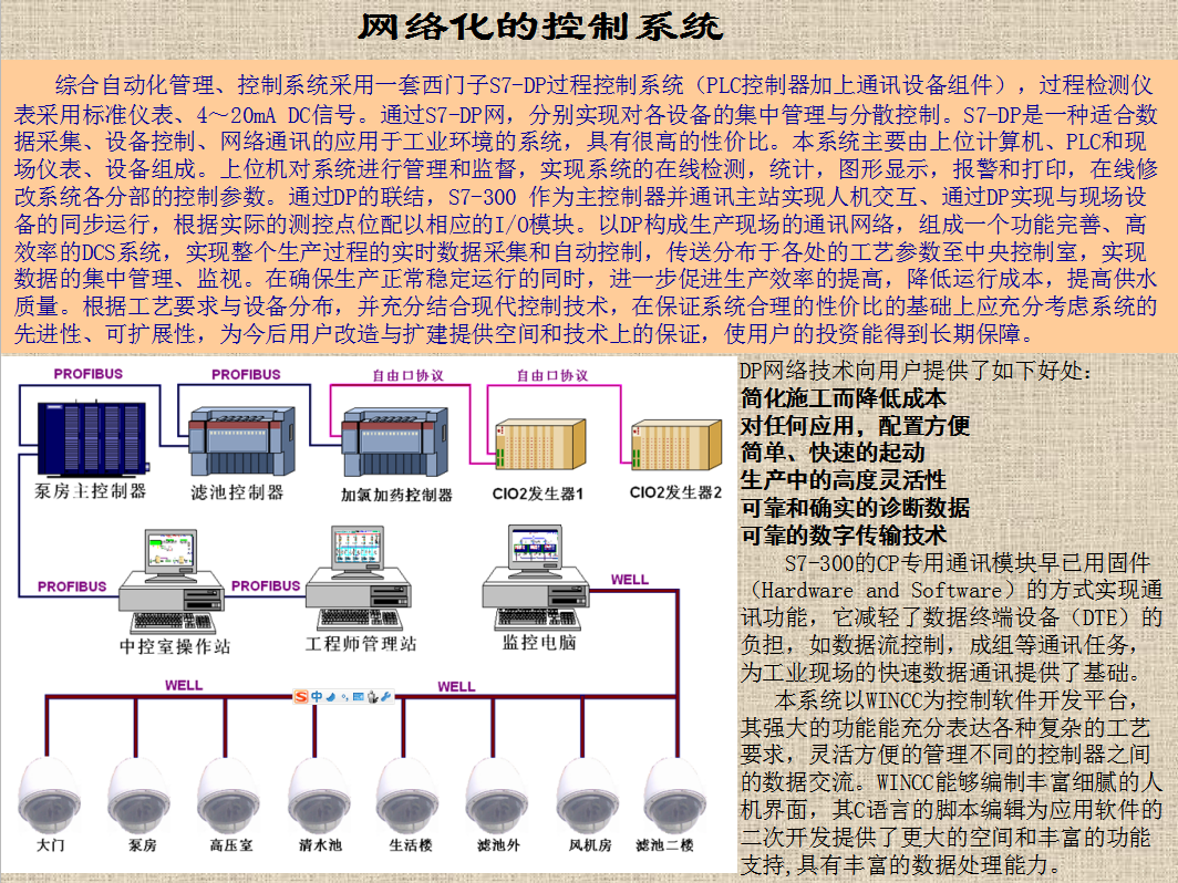 威远县粮丰水厂综合自动化系统 32P