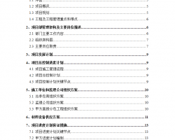 工程管理策划指导书 29P