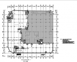 高层框架结构商业楼人防全套施工图（含水电、暖通及计算书）