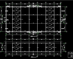 单层工业厂房结构施工图