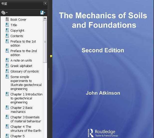 The Mechanics of Soil and Foundations