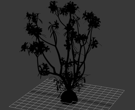 室外植物3D模型