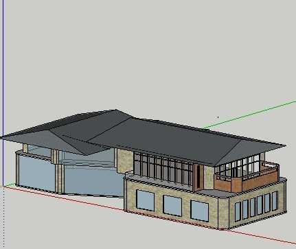 建筑模型免费下载 - SketchUp