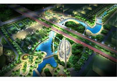 金华婺城新区景观规划