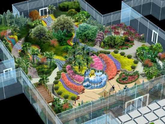 重庆市植物园展览温室景观概念性设计