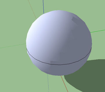 sketchup三维建模之如何画球体模型? - 园林相关