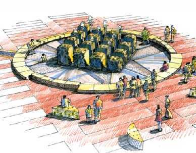 某小区广场二期方案设计图免费下载 - 园林景观